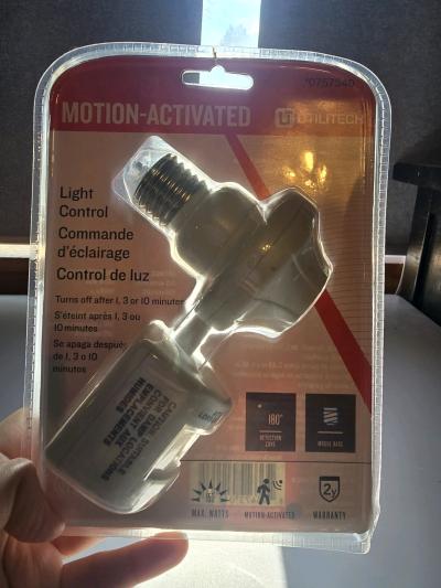 Utilitech MotionActivated Light Control  Warrior Wire Wheel - Thumbnail 2