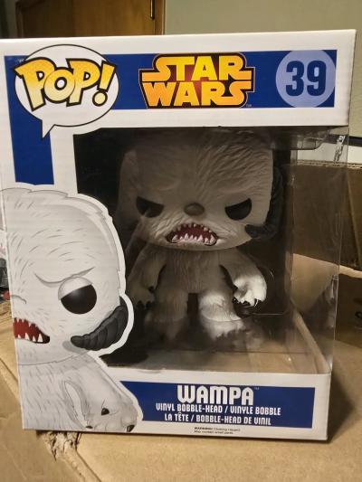 Funko Pop Star Wars Wampa 39 6Inch SuperSized  Vaulted