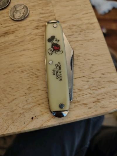 Mickey mouse vintage knife from 1933 - Thumbnail 4
