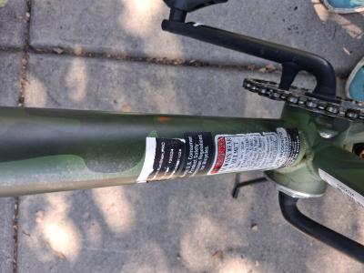 Incognito BMX Bike Olive Green - Thumbnail 6
