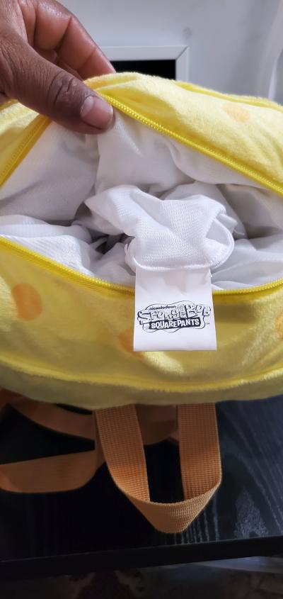 Nickelodeon Spongebob Squarepants Plush Backpack - Thumbnail 3