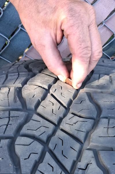 Set of 4 Goodyear wrangler TERRITORY MT  LT27565R18 1131100 - Thumbnail 2