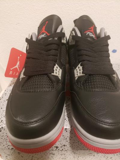 Jordan 4 Retro Bred Size 12