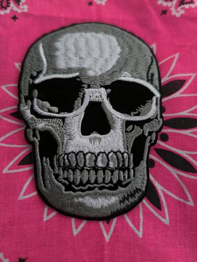 Iron on Skull Head Patch