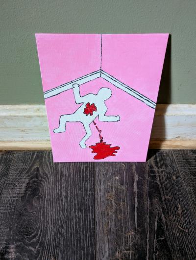 the crime scene