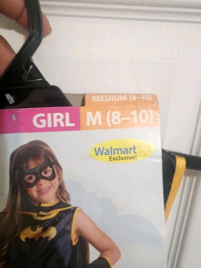DC Comics Batgirl Child Tutu Costume Size S ages 4 6 M 8 10 - Thumbnail 7