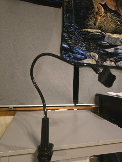 Flexible Gooseneck Phone Holder Bed Desk Clamp Mount Stand
