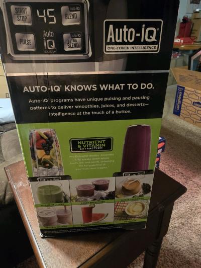 New in Box  Nutri Ninja AutoiQ Nutrient Extraction Blender - Thumbnail 3