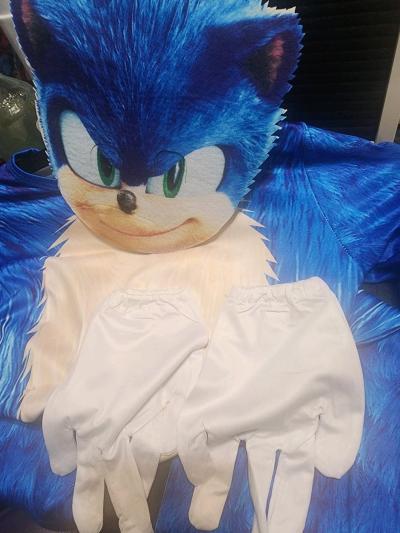 Sonic the Hedgehog Costume  Size 120