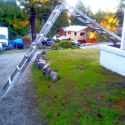 Aluminum MultiPosition Folding Ladder - Thumbnail 2