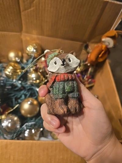Complete Christmas Decor Bundle  Tree Topper Lights Stocking