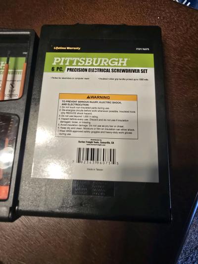 Pittsburgh Pro Precision Screwdriver Sets - Thumbnail 2