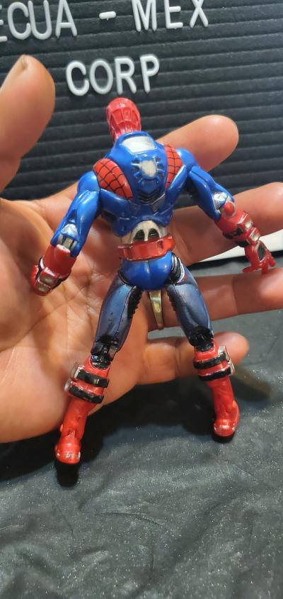 1997 ToyBiz SpiderMan Spider Force Insect Armor CyberSect - Thumbnail 3