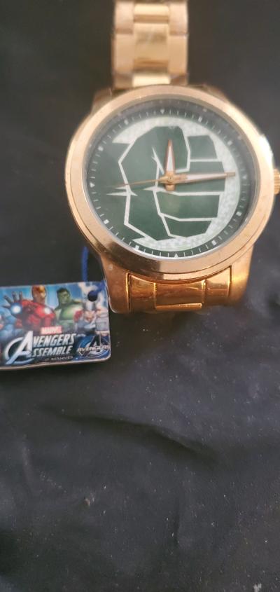 Avengers Assemble green Hulk watch new run out battery