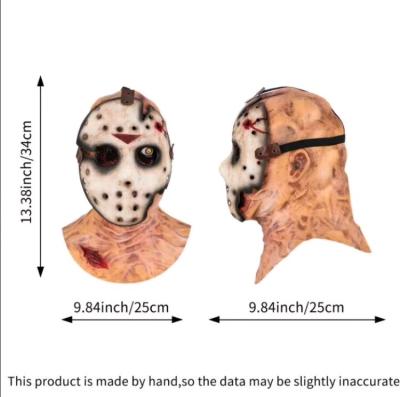 Brand new latex jason halloween hockey mask - Thumbnail 3
