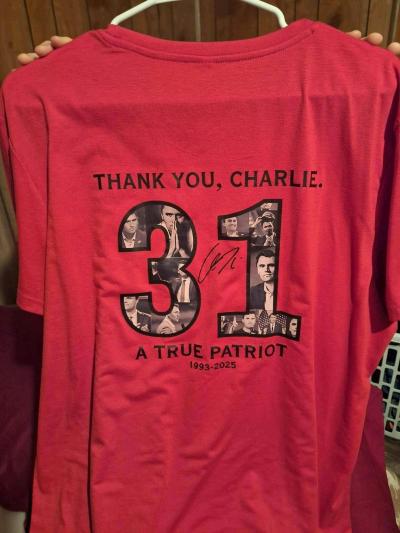 Charlie Kirk shirt size 2X - Thumbnail 2