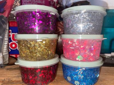 Hair or Body Glitter Gel - Thumbnail 4
