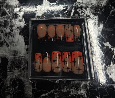 custom hand painted press on nails - Thumbnail 6