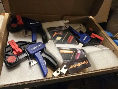 WORKPRO 6Piece QuickRelease Bar Clamp Set  Brand New - Thumbnail 2