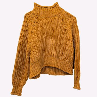 HM SWEATER mustard fall chunky knit Small