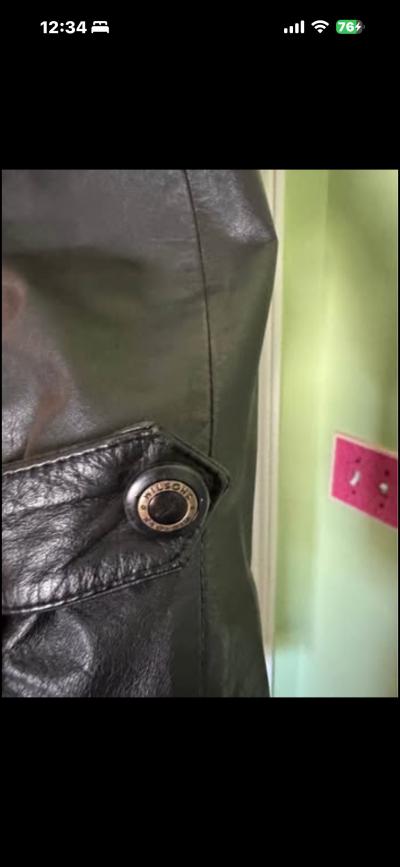 leather trench with thinsulate insert - Thumbnail 6