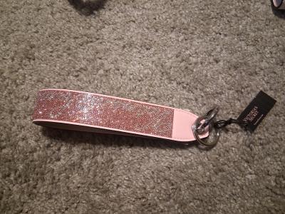 Complete Victorias Secret Pink Stripe Set Duffle Bag Wallet - Thumbnail 2