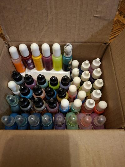 Box Of Resin Crafting Supplies - Thumbnail 2