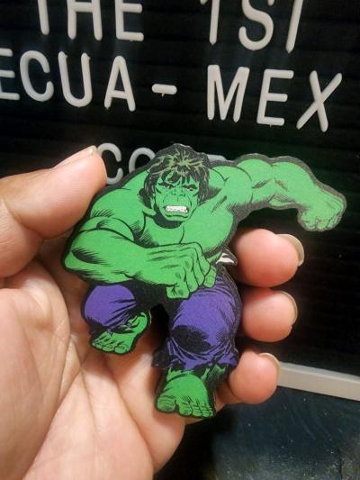 marvel Comics Funky Churky Magnets Iron Man Hulk Thor Capita - Thumbnail 6
