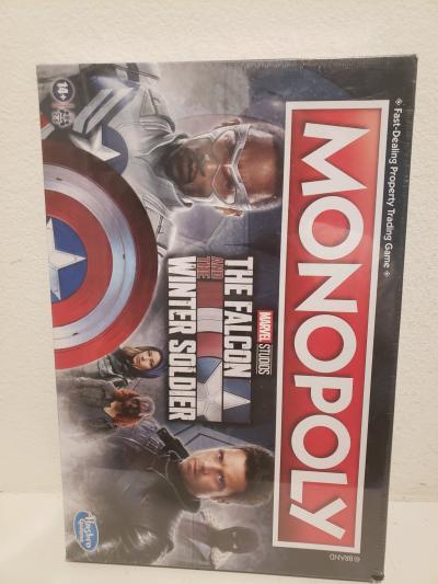 Monopoly board game marvel studios the falcan and Winter sol - Thumbnail 2