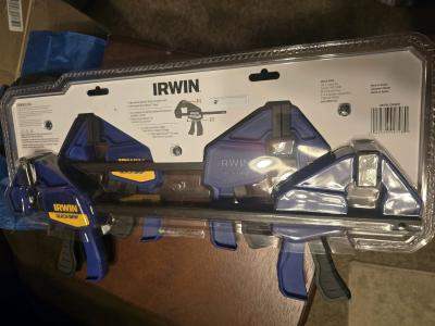Brand New IRWIN QUICKGRIP 4Pack Mini Bar Clamps - Thumbnail 3