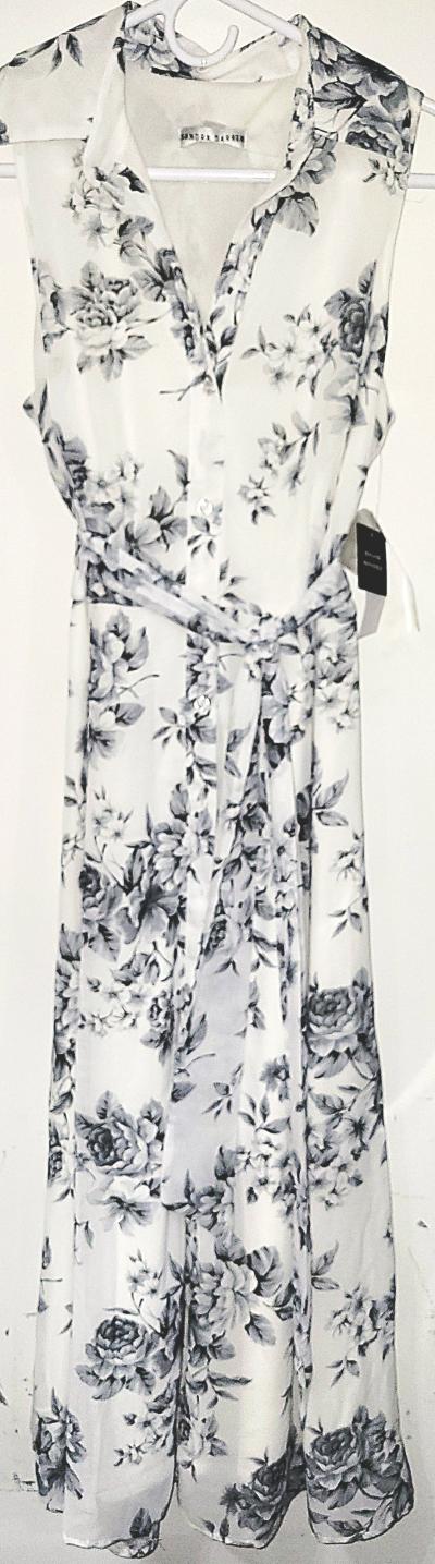 Womens long sleeveless dress