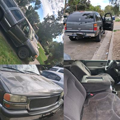 GMC Yukon 2002 8 SEATS runs and drives