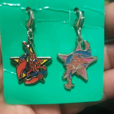 Universa Studios SpiderMan starshaped charm