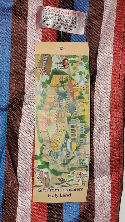 New Cashmere Scarf from Jerusalem - Thumbnail 3