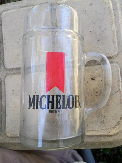 A Vintage Tall MICHELOB Beer Glass - Thumbnail 2