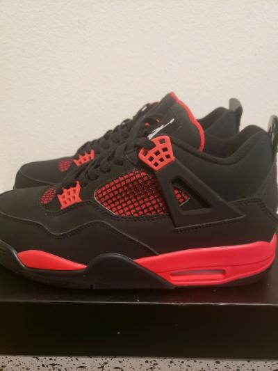 Jordan 4 Retro Red thunder men sie  10 - Thumbnail 2