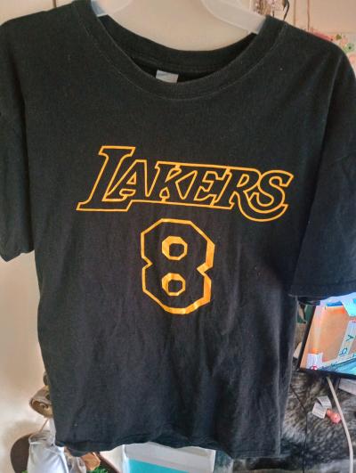 Kobe Bryant black shirt size medium - Thumbnail 6