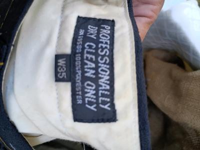 A Nice Mens Greyish color Pair of Dress Pants - Thumbnail 2