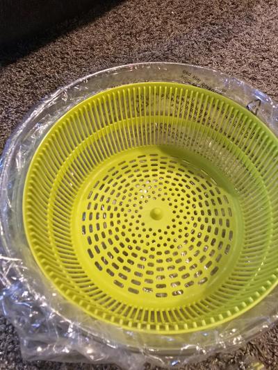 Brand New MultiFunctional Veggie Chopper Salad Spinner Set - Thumbnail 3