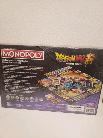 Monopoly board game dragon ball super Universe Surv8val - Thumbnail 4