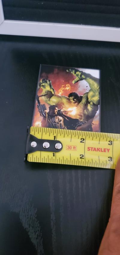 Marvel The Punisher vs Hulk Magnet - Thumbnail 3