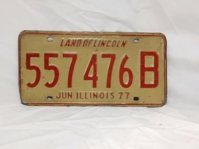 VARIOUS VINTAGE STATE LICENSE PLATES - Thumbnail 3