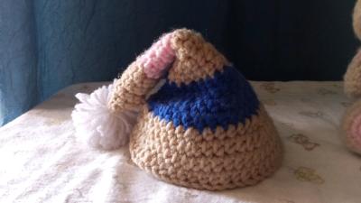 Handmade Crochet FloppyEared Mouse Plush - Thumbnail 7