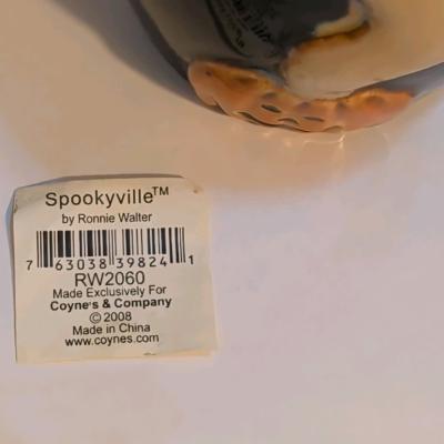 Spookyville Halloween Ghost Cauldron Tea Light Candle Holder - Thumbnail 4