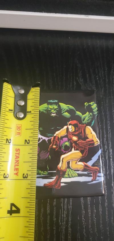 Marvel Hulk and Iron Man Magnet - Thumbnail 2