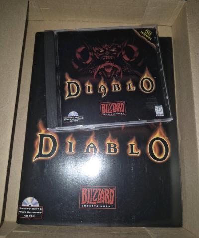 Vintage Diablo 1 1996 PC Game Box - Thumbnail 5