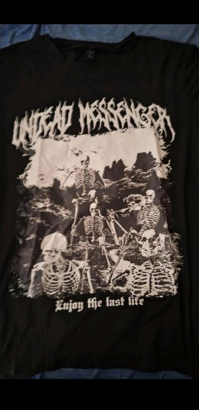 undead messenger skeleton shirt