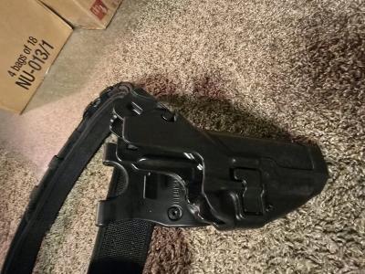 Blackhawk Tactical Duty Belt Rig Set w Level 3 Holster Dual - Thumbnail 2