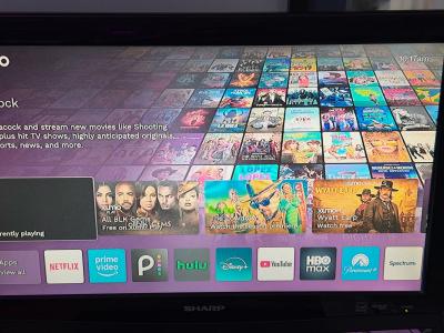 sharp aquios 22 inch tv