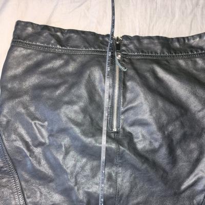 genuine leather skirt MNG brand - Thumbnail 6